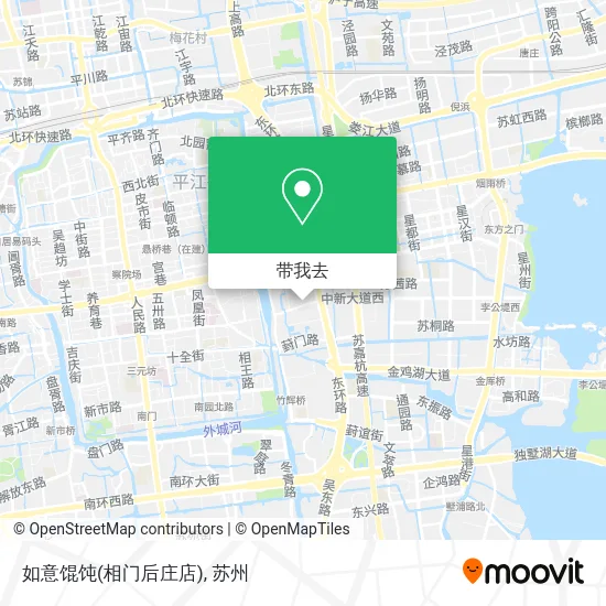如意馄饨(相门后庄店)地图