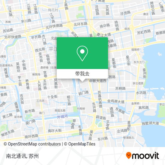 南北通讯地图