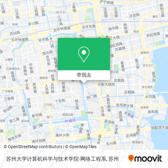 苏州大学计算机科学与技术学院-网络工程系地图