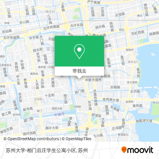 苏州大学-相门后庄学生公寓小区地图