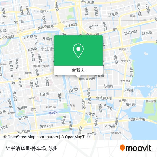 锦书清华里-停车场地图
