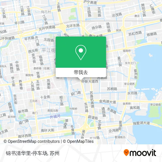 锦书清华里-停车场地图