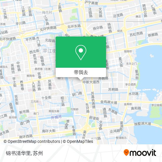锦书清华里地图