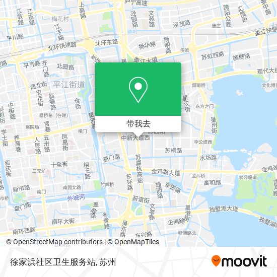 徐家浜社区卫生服务站地图