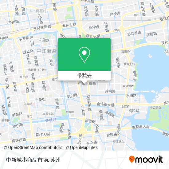 中新城小商品市场地图