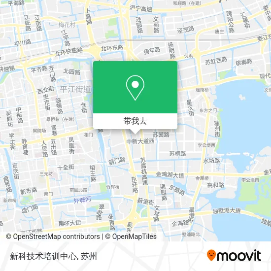 新科技术培训中心地图