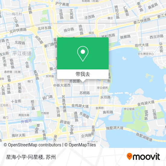 星海小学-问星楼地图