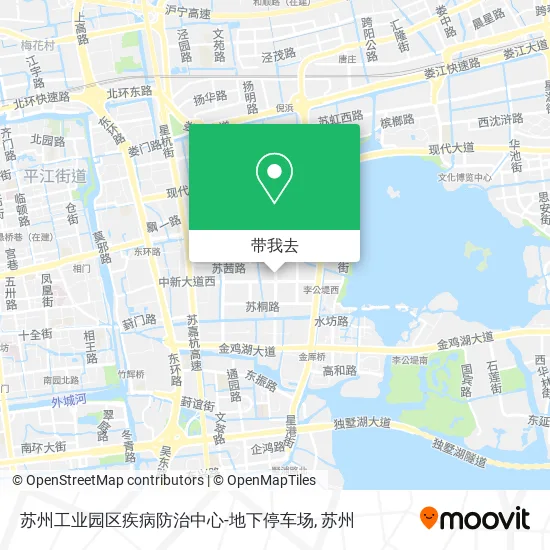 苏州工业园区疾病防治中心-地下停车场地图