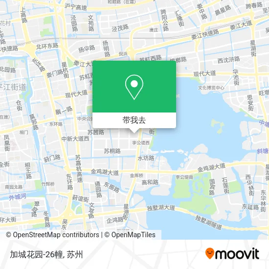 加城花园-26幢地图