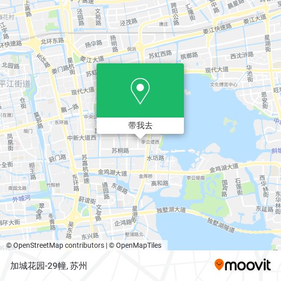 加城花园-29幢地图