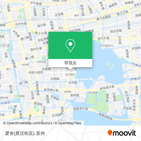 爱舍(星汉街店)地图