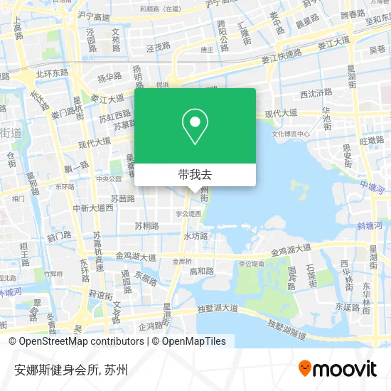安娜斯健身会所地图