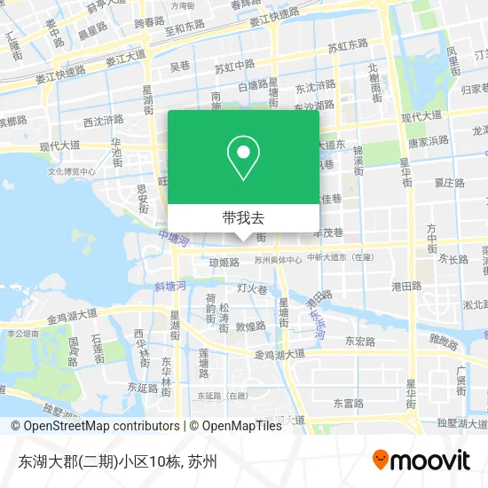 东湖大郡(二期)小区10栋地图