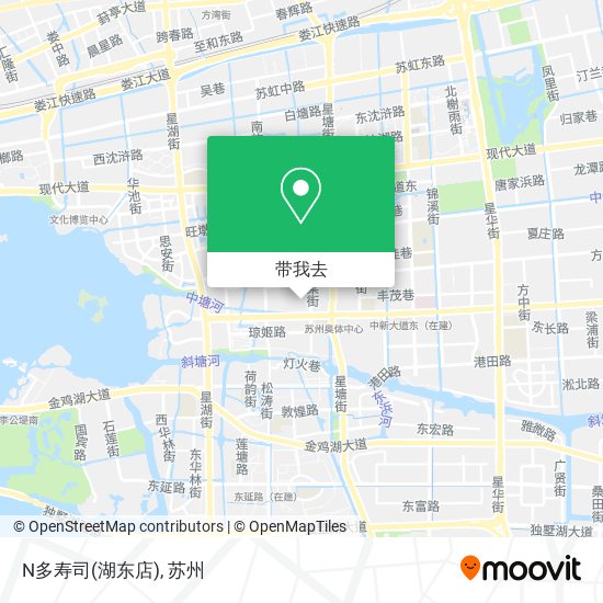 N多寿司(湖东店)地图