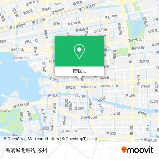 香满城龙虾馆地图