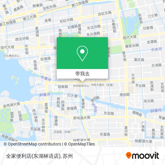 全家便利店(东湖林语店)地图