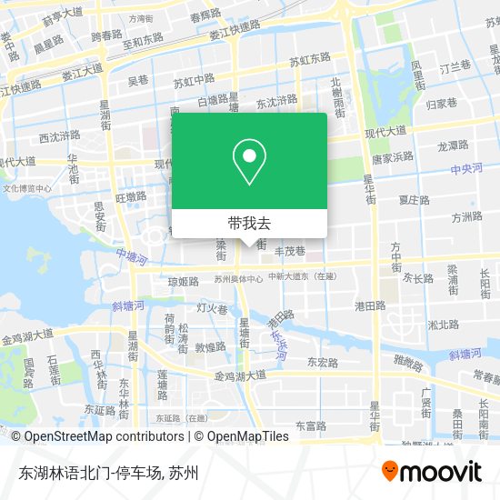 东湖林语北门-停车场地图