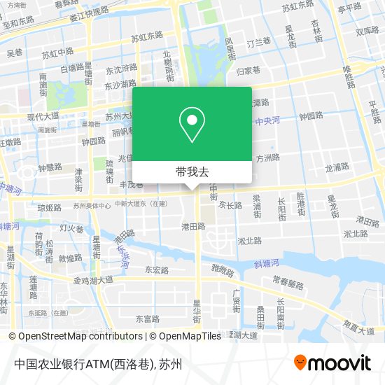 中国农业银行ATM(西洛巷)地图