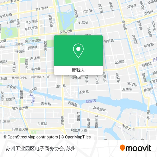 苏州工业园区电子商务协会地图