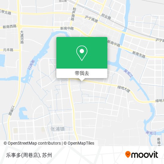 乐事多(周巷店)地图