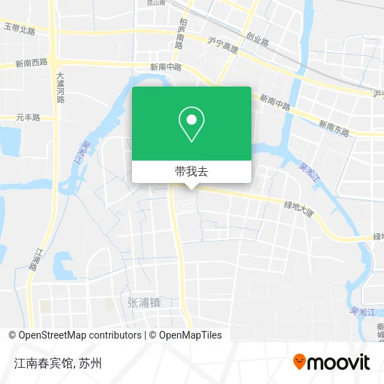 江南春宾馆地图