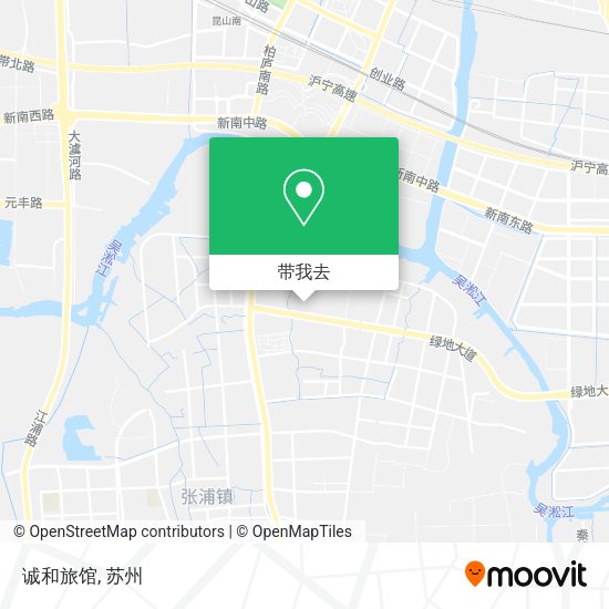 诚和旅馆地图