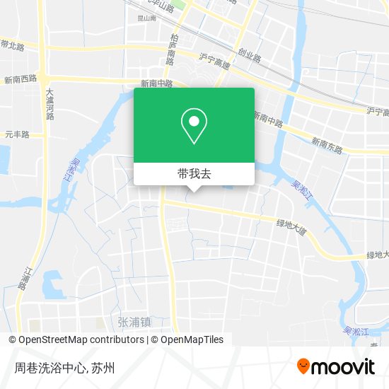 周巷洗浴中心地图