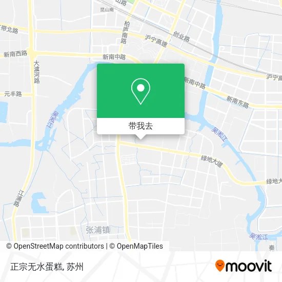 正宗无水蛋糕地图