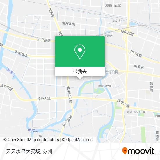 天天水果大卖场地图