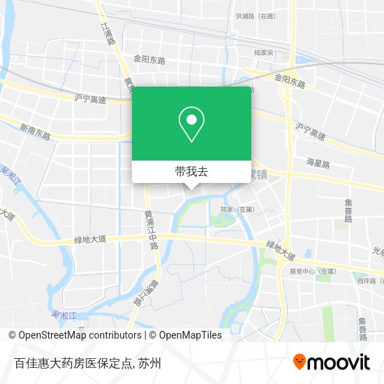 百佳惠大药房医保定点地图
