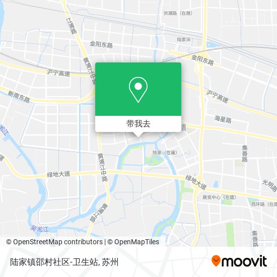 陆家镇邵村社区-卫生站地图