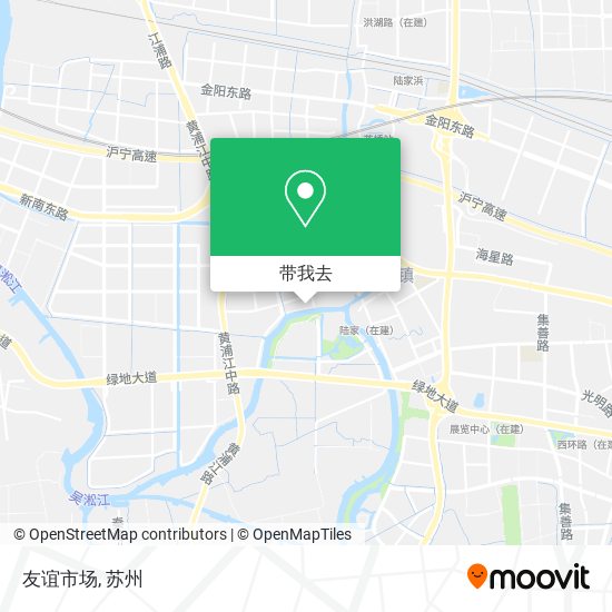 友谊市场地图