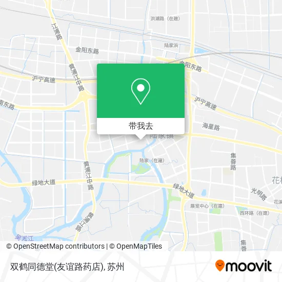 双鹤同德堂(友谊路药店)地图