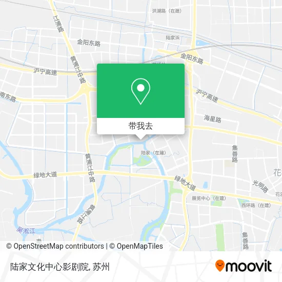 陆家文化中心影剧院地图