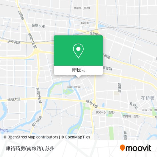 康裕药房(南粮路)地图