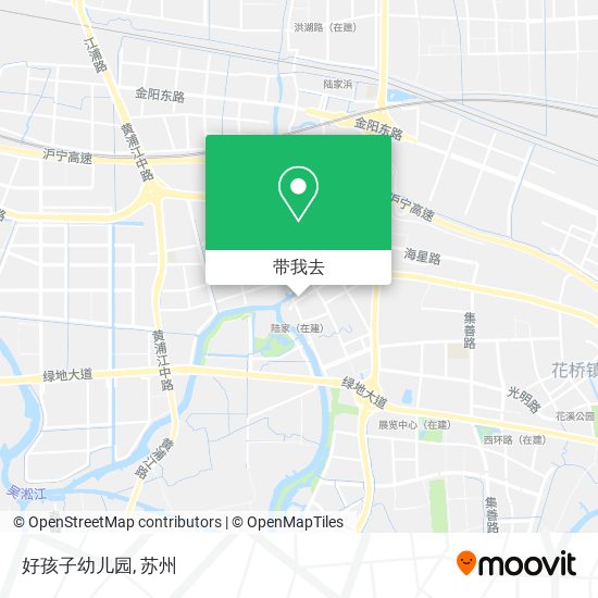 好孩子幼儿园地图