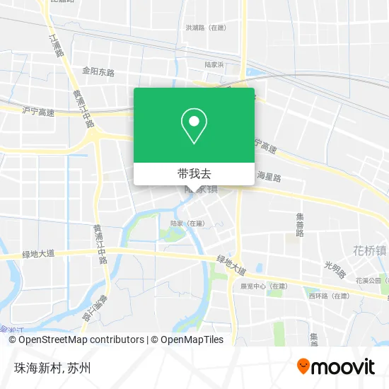 珠海新村地图