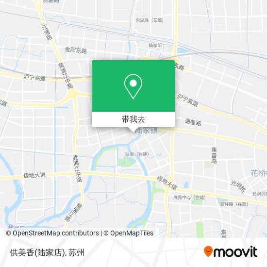 供美香(陆家店)地图