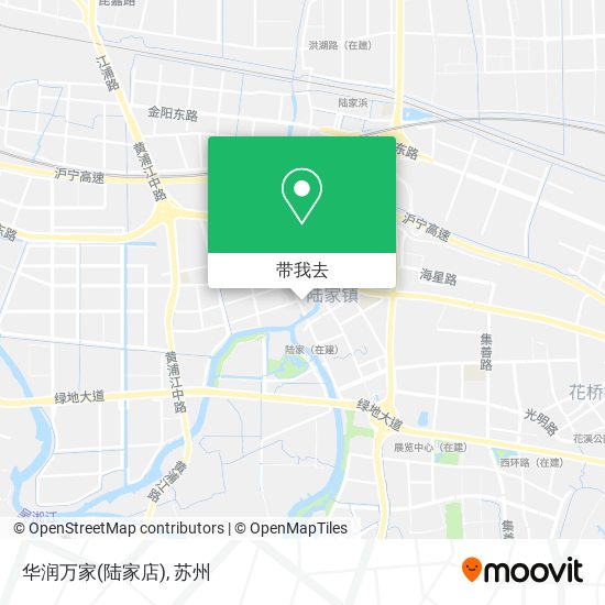 华润万家(陆家店)地图