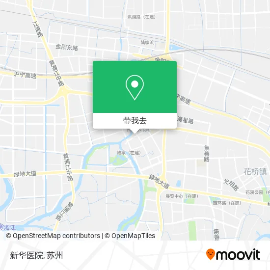 新华医院地图