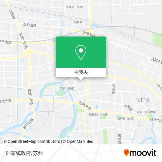 陆家镇政府地图