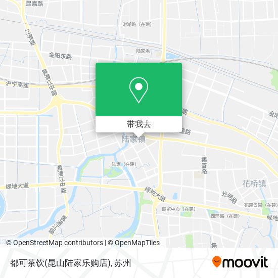 都可茶饮(昆山陆家乐购店)地图