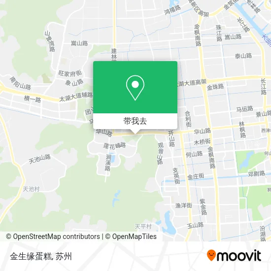 金生缘蛋糕地图