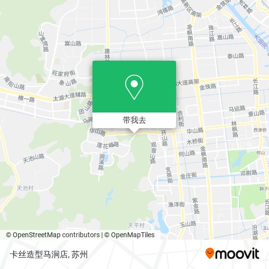 卡丝造型马涧店地图