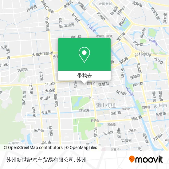 苏州新世纪汽车贸易有限公司地图