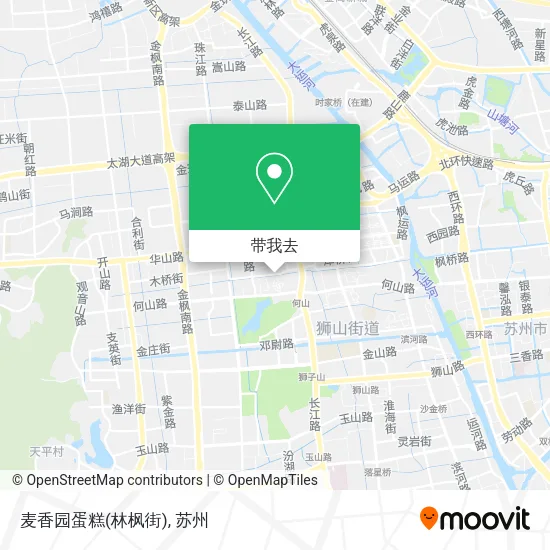 麦香园蛋糕(林枫街)地图