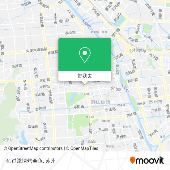 鱼过添情烤全鱼地图