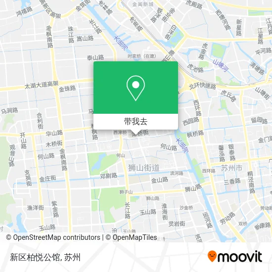 新区柏悦公馆地图