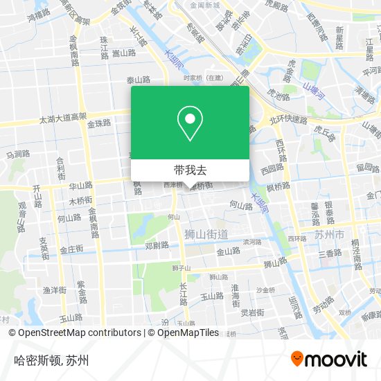 哈密斯顿地图