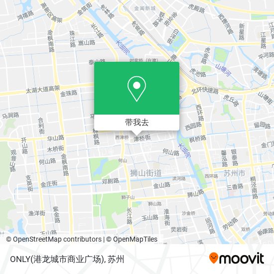 ONLY(港龙城市商业广场)地图